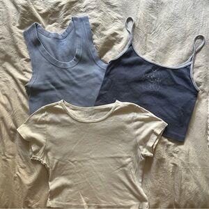 Brandy Melville Crop Top Bundle of 3